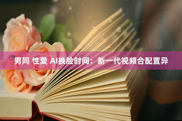 男同 性愛 AI换脸时间：新一代视频合配置异